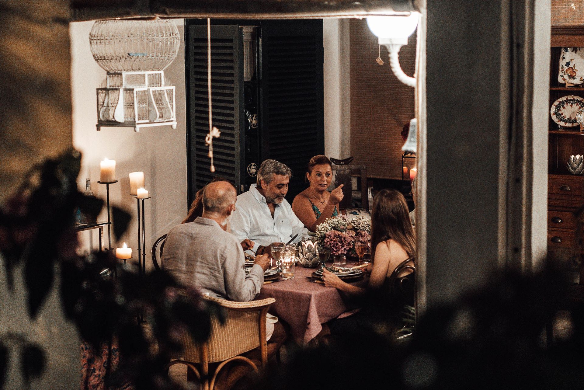 Family Dining Together